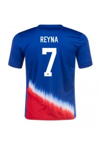 Verenigde Staten Giovanni Reyna #7 Voetbaltruitje Uit tenue Copa America 2024 Korte Mouw